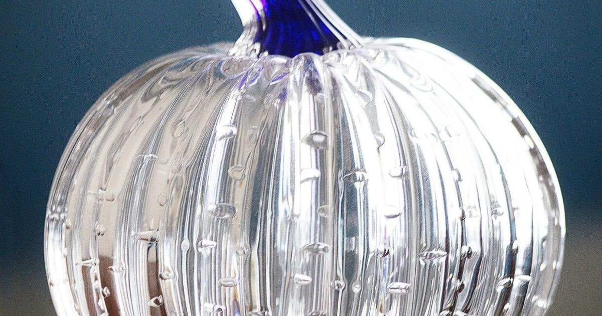 Walk Through a Glass Pumpkin Patch