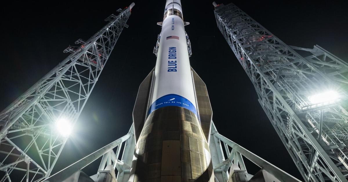 Kent's Blue Origin Plans Sunday Launch for Third Mission of New Glenn
