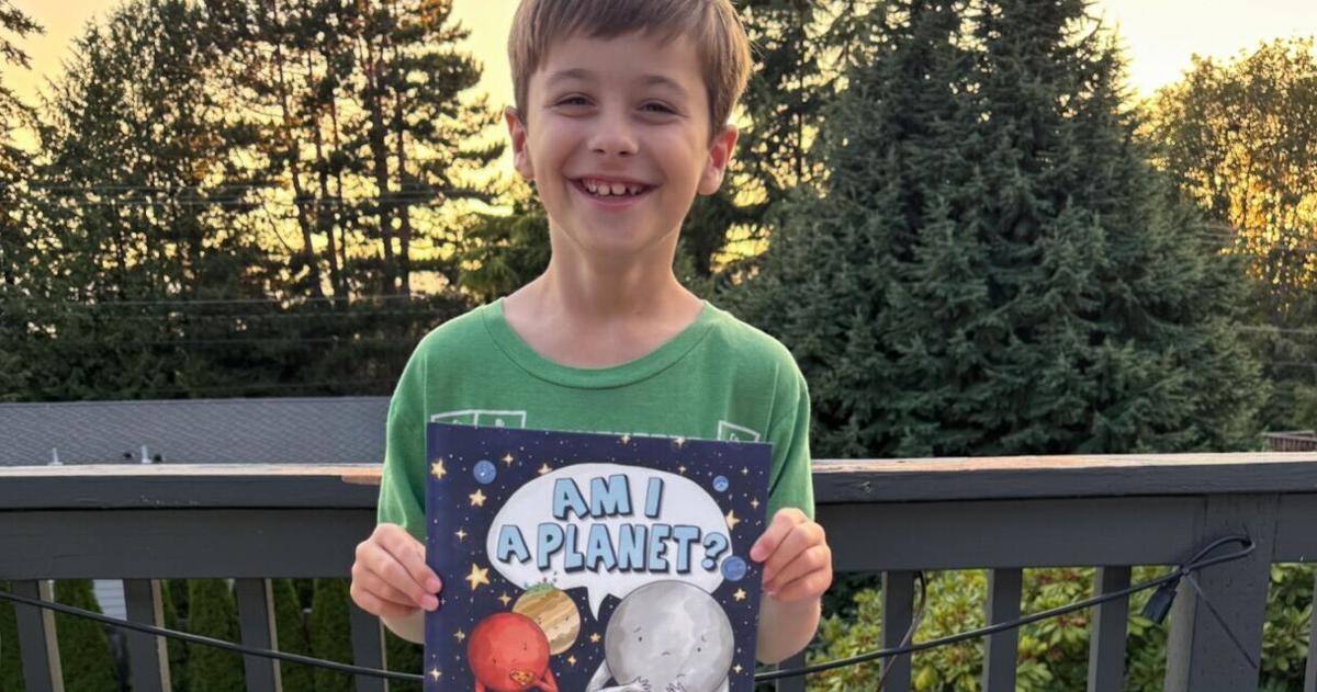 Edmonds 9-Year-Old Publishing Second Book