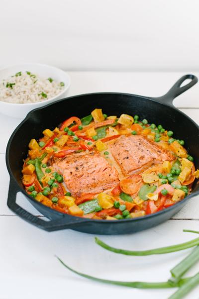 Butternut Squash, Salmon + Vegetable Curry-10.jpg