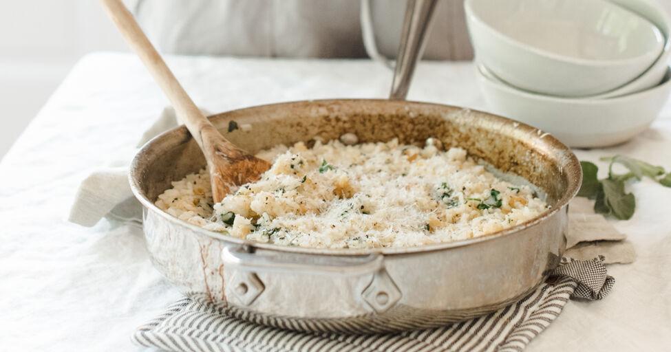 Butternut Squash and Sage Risotto | Eat + Drink | 425magazine.com