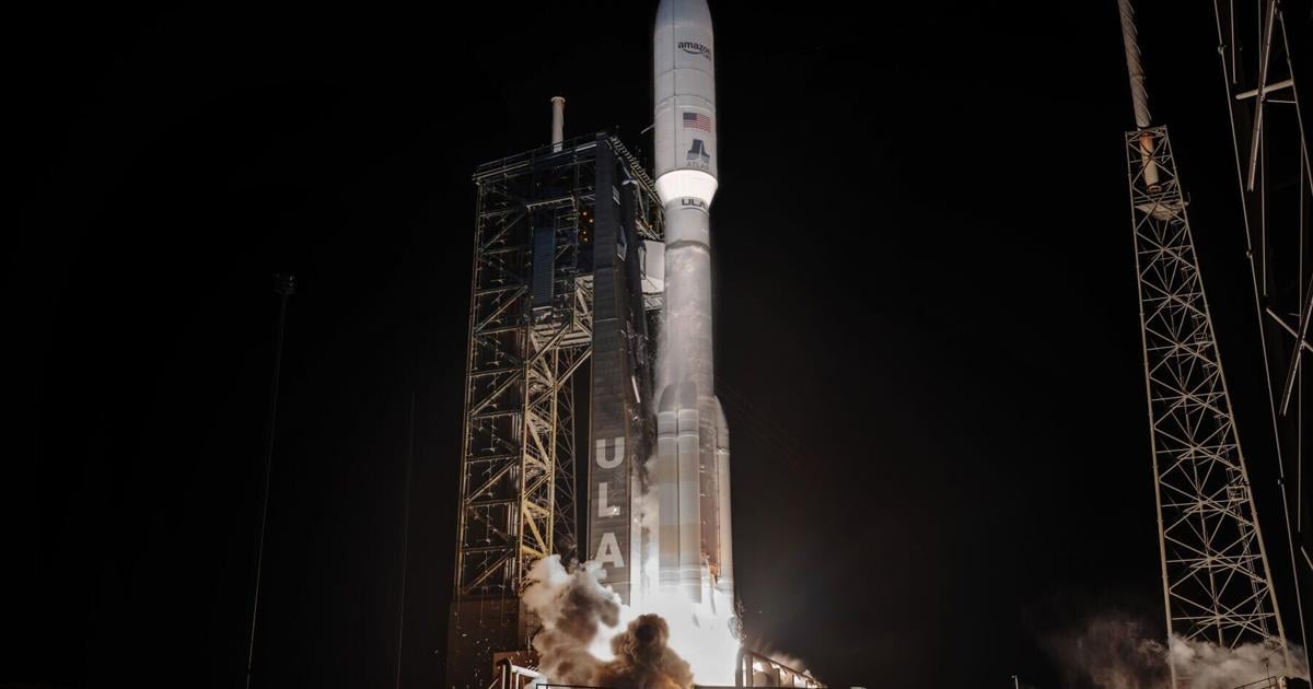 ULA Atlas Rocket Sends 29 Amazon Leo Satellites Into Orbit