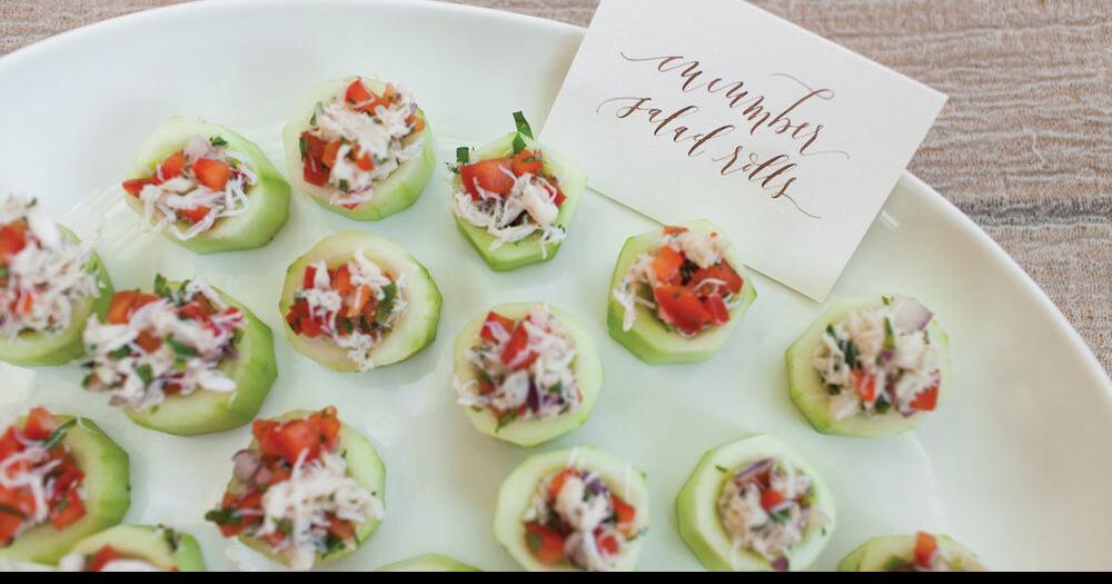 Cucumber and Crab Salad Rolls | Eat + Drink | 425magazine.com