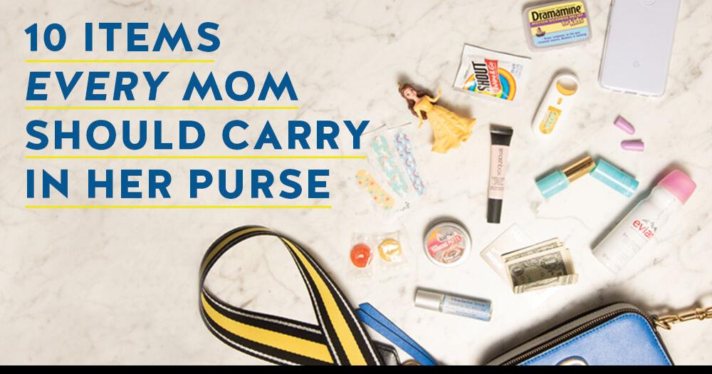 10 Items Every Mom Should Carry in Her Purse A&E