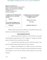 County Democrats Lawsuit Filed June 23,2025