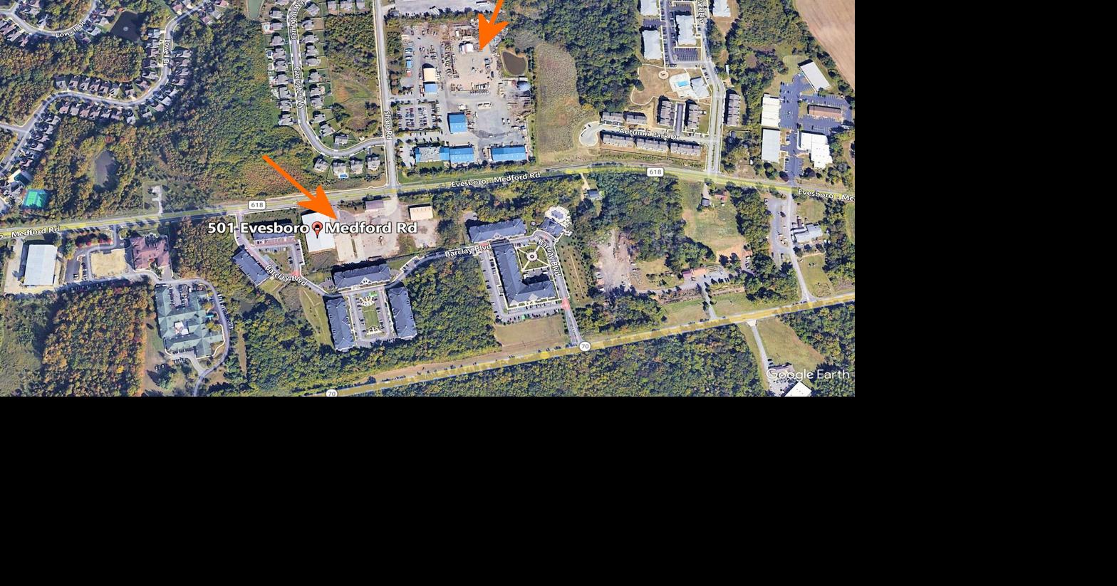 Evesham Planning Board approves age-restricted apartments at old DPW site on Evesboro-Medford Road.
