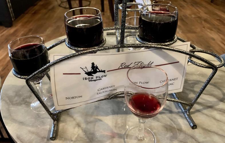 Iron Plow wine flight