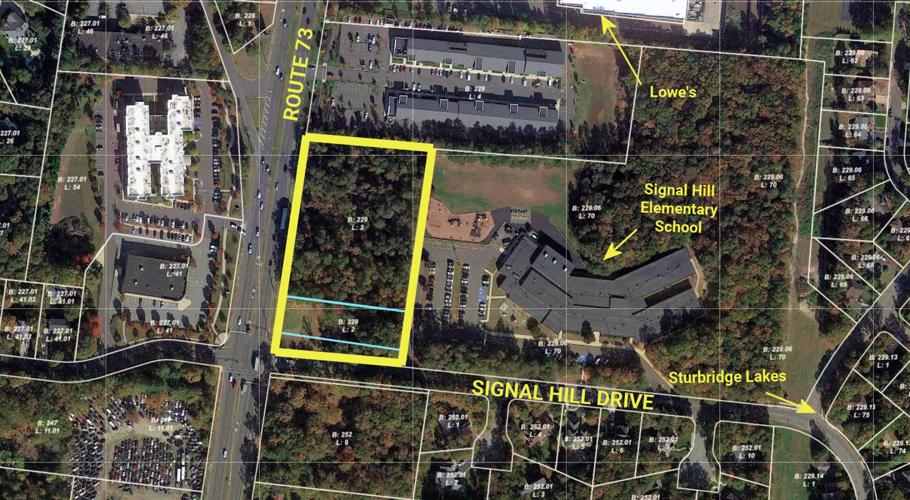 Two Voorhees seniorliving sites within a mile of each other on Route
