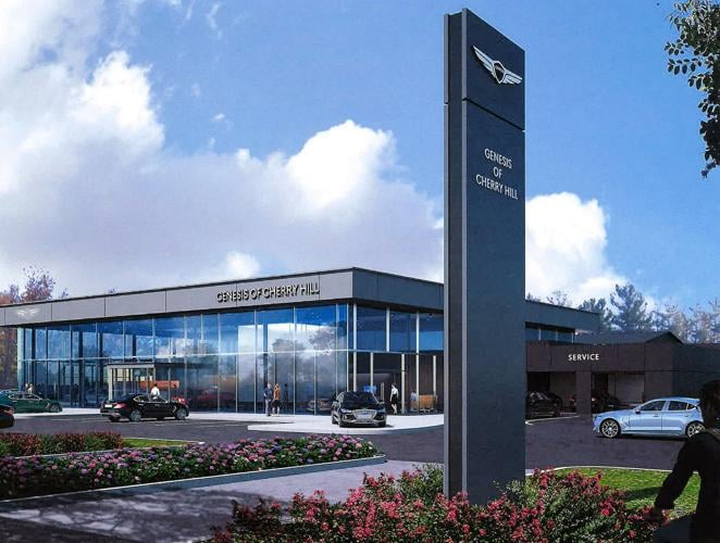 New Genesis of Cherry Hill car dealership building approved by Evesham
