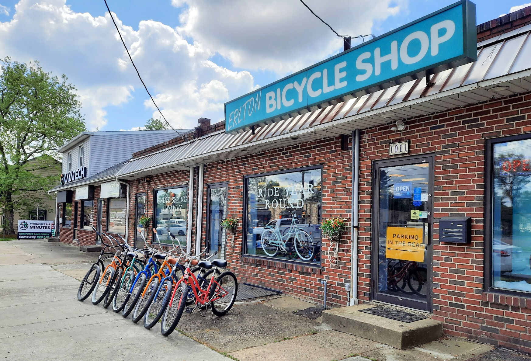 Bicycle shops open today hot sale