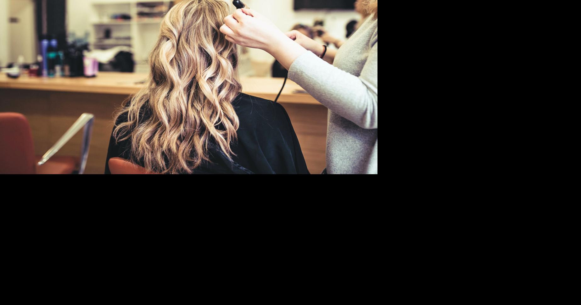 Hair salons, barbers Appointments only, screening questions and