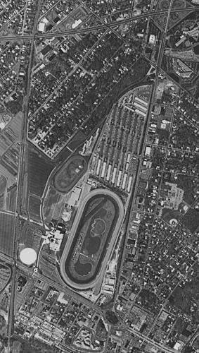 aerial view of Garden State Park 1990