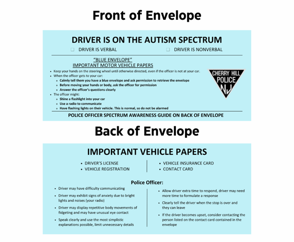 Background for photos - Envelope