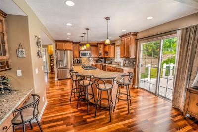 Appliances and kitchen.
