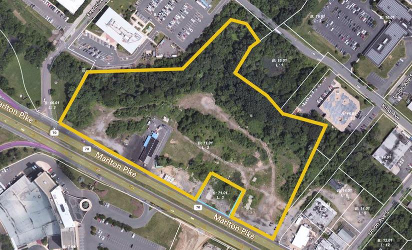 Aerial map CH hotels