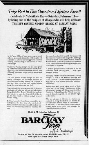 06292022 COURIER-POST AD FOR COVERED BRIDGE