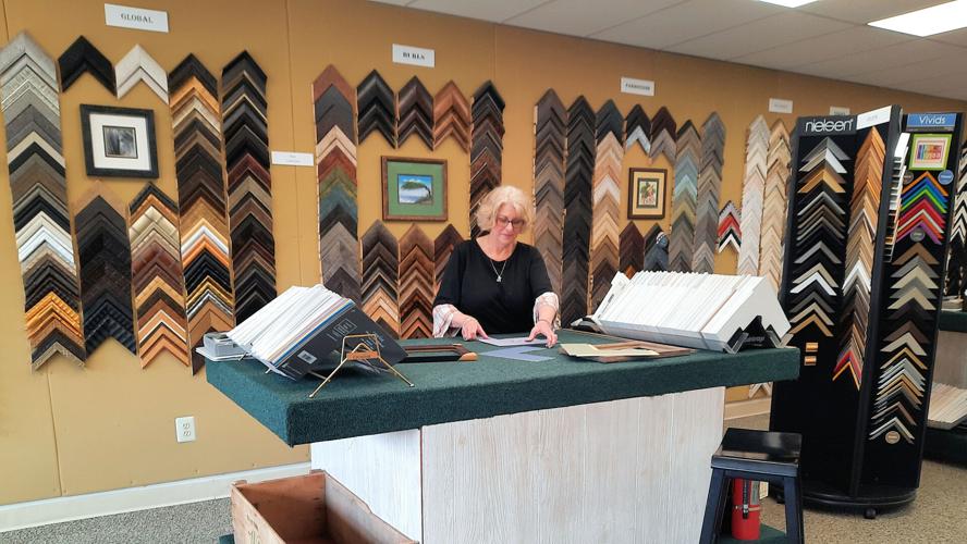 Odd memento for framing? Or a photo? Creativity guides Hawthorne Gallery & Frame in Medford