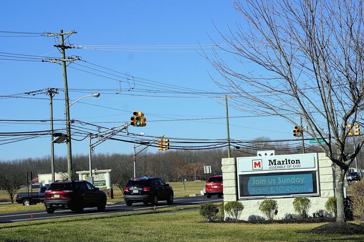 Marlton Assembly of God intersection
