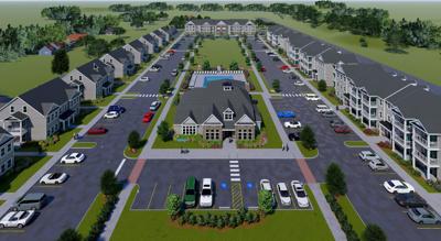 Rendering of the Hampton Road residential project