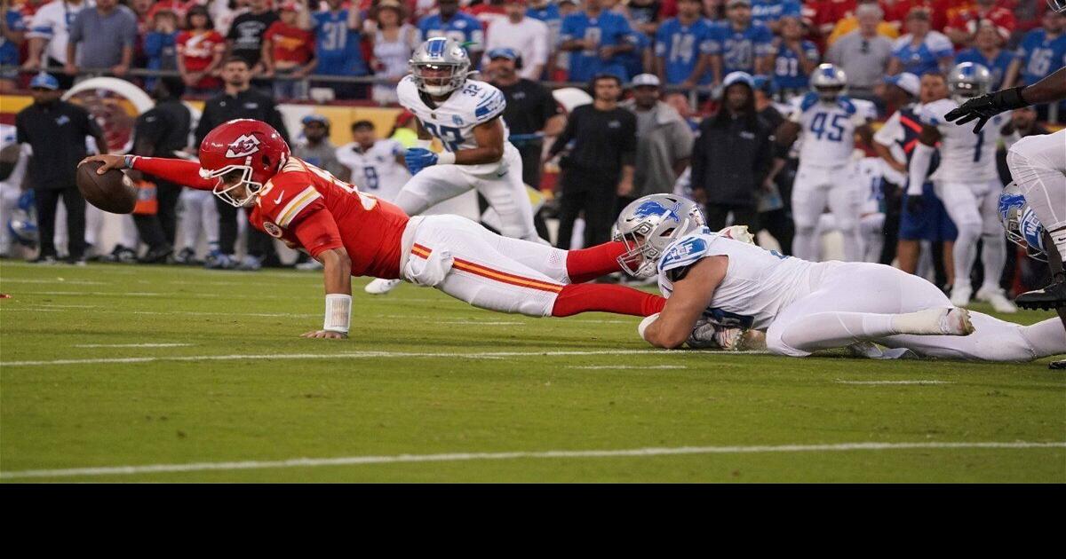 NFL: Lions spoil Chiefs' celebration of Super Bowl title by rallying for a  21-20 win in opener