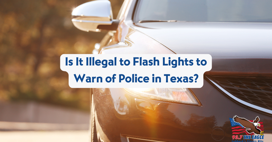 Is It Illegal to Flash Your Lights to Warn Drivers in Texas? | Local