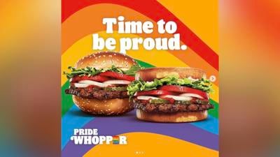 Burger King has a 'Pride Whopper' with 'two equal buns', Business
