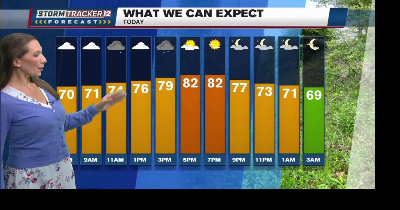 Rain chances stay in the forecast | Forecast | abc12.com
