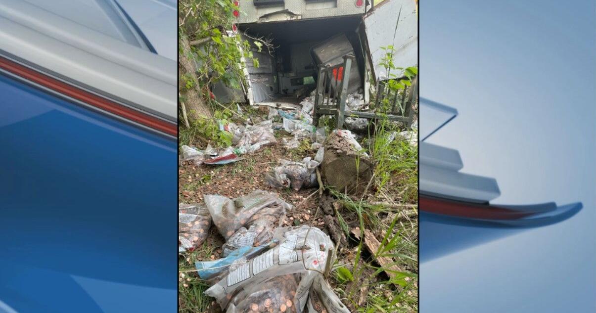 Armored truck crash spills money along Michigan freeway - Vimarsana News