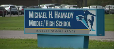 An uptick of COVID cases at Hamady High School