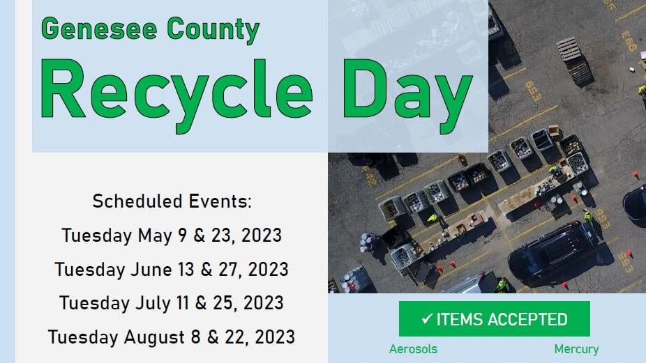 genesee-county-announces-recycle-day-schedule-local-abc12-com