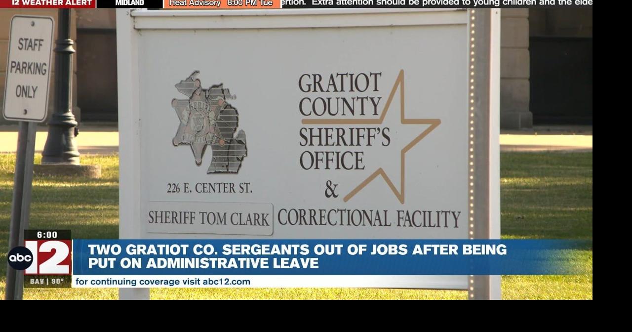 2 sergeants at Gratiot Co. jail lose jobs after circulating sheriff administration document