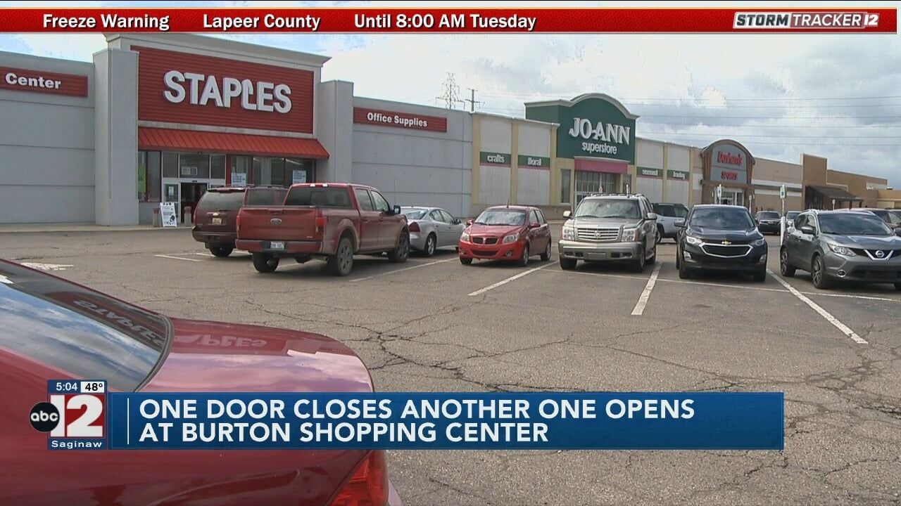 Staples is closing its Burton location