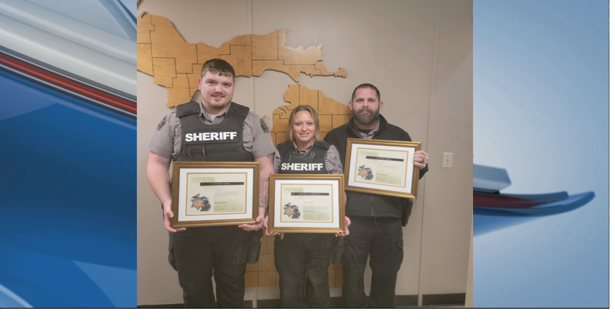 Gladwin County corrections officers credited for saving three inmates