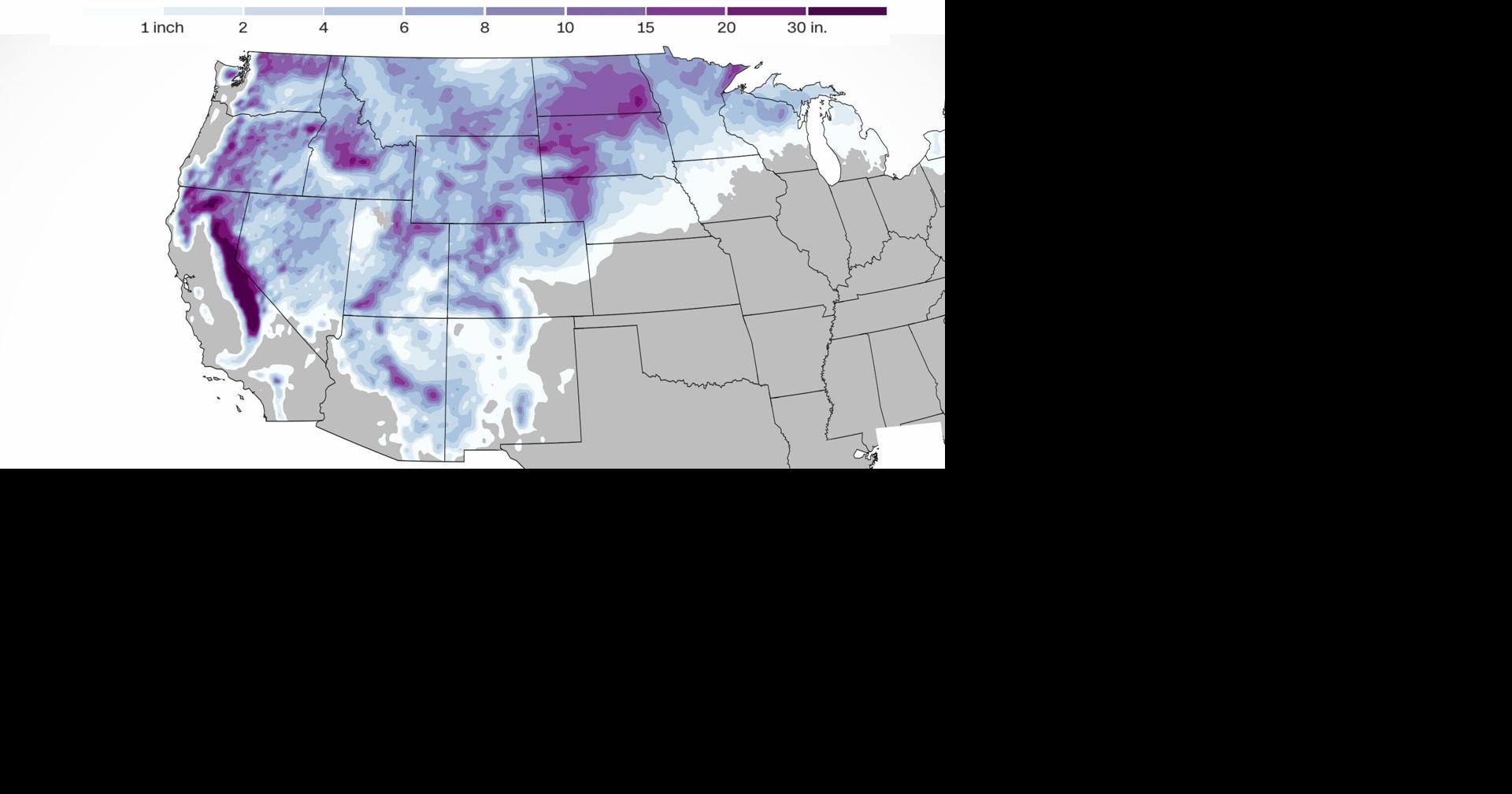 Major storm to bring feet of snow, heavy rain and possible tornadoes ...