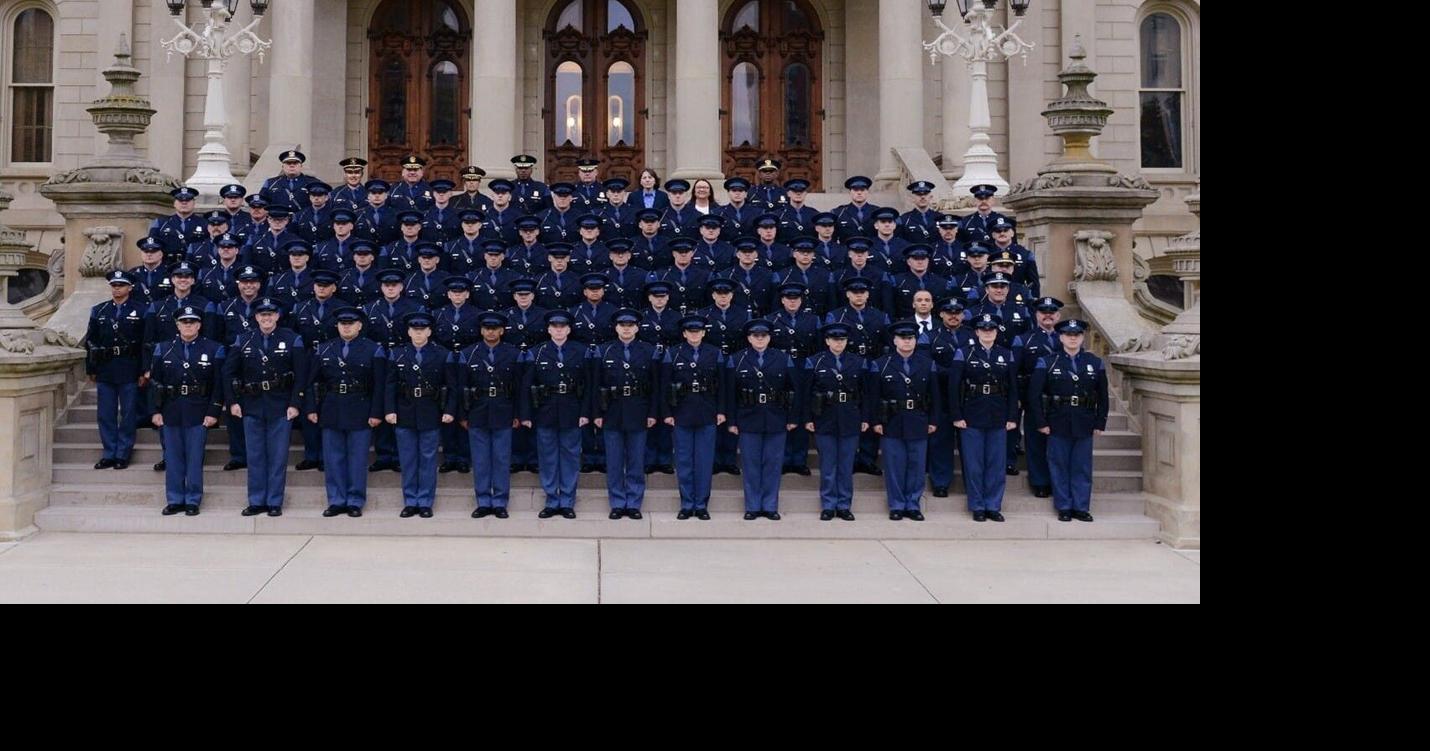 Michigan State Police welcome 50 new troopers after graduation