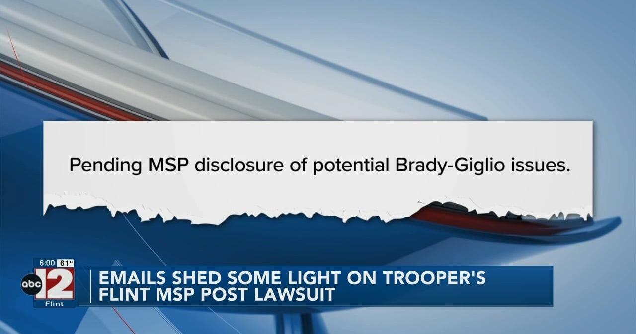Emails shed light on MSP trooper's lawsuit stemming from Flint post scandal - Vimarsana News