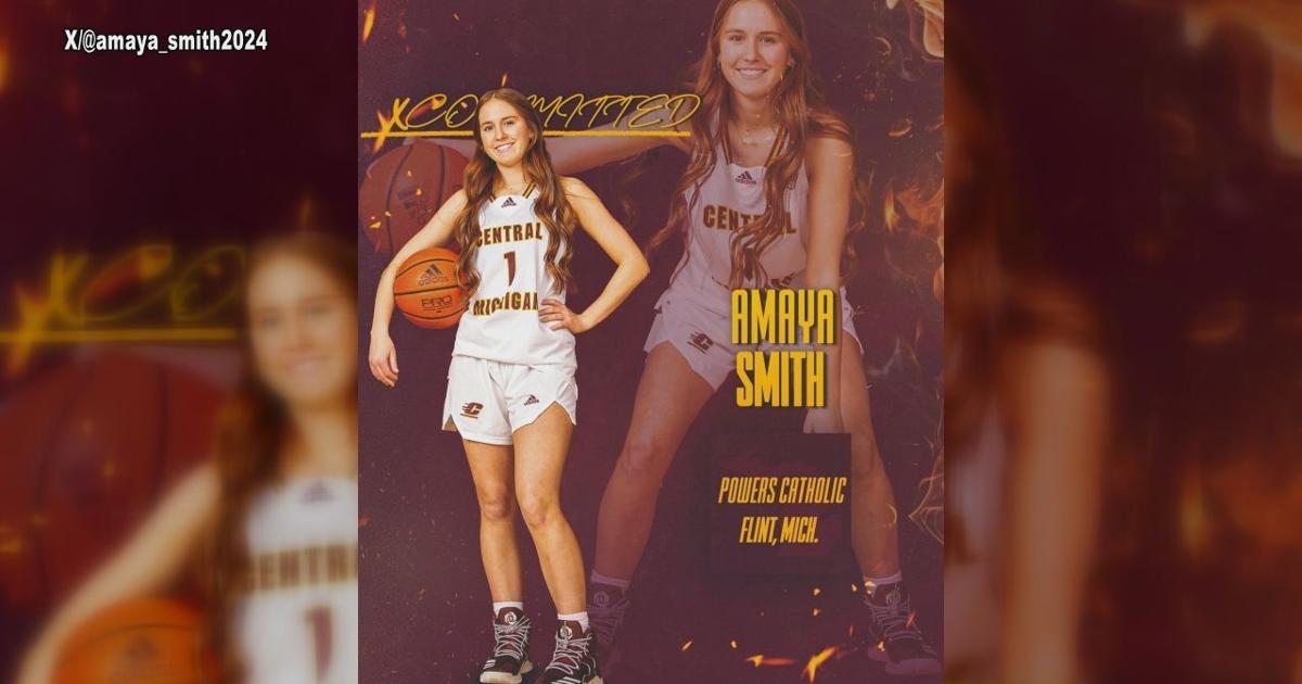 Powers guard Amaya Smith commits to Central Michigan | Sports | abc12.com