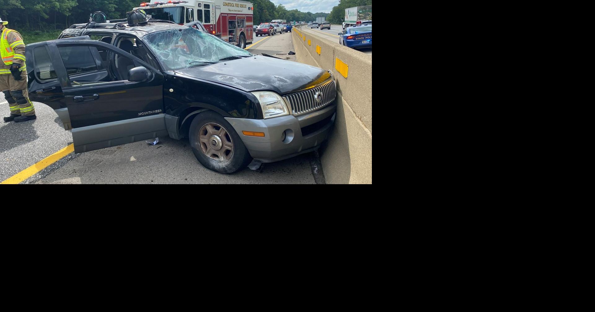 Saginaw man injured after SUV rolls over on I-94 | Local | abc12.com