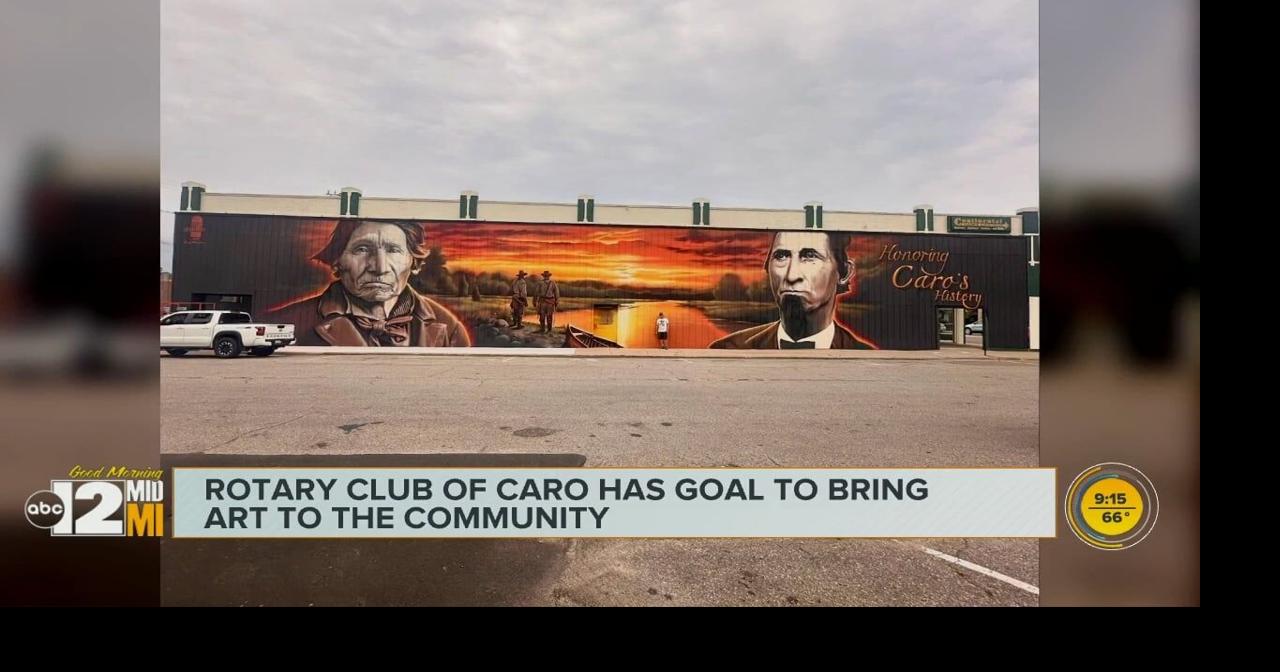 The Rotary Club of Caro bringing murals to the community | Community ...