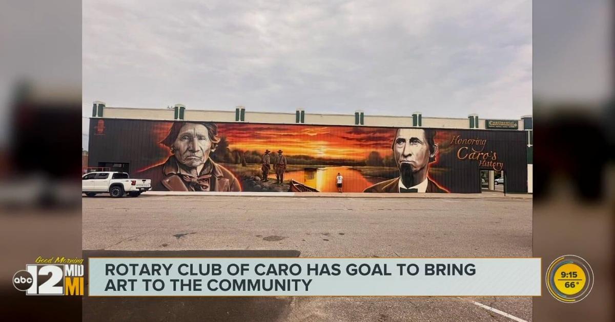 The Rotary Club of Caro bringing murals to the community | Community ...