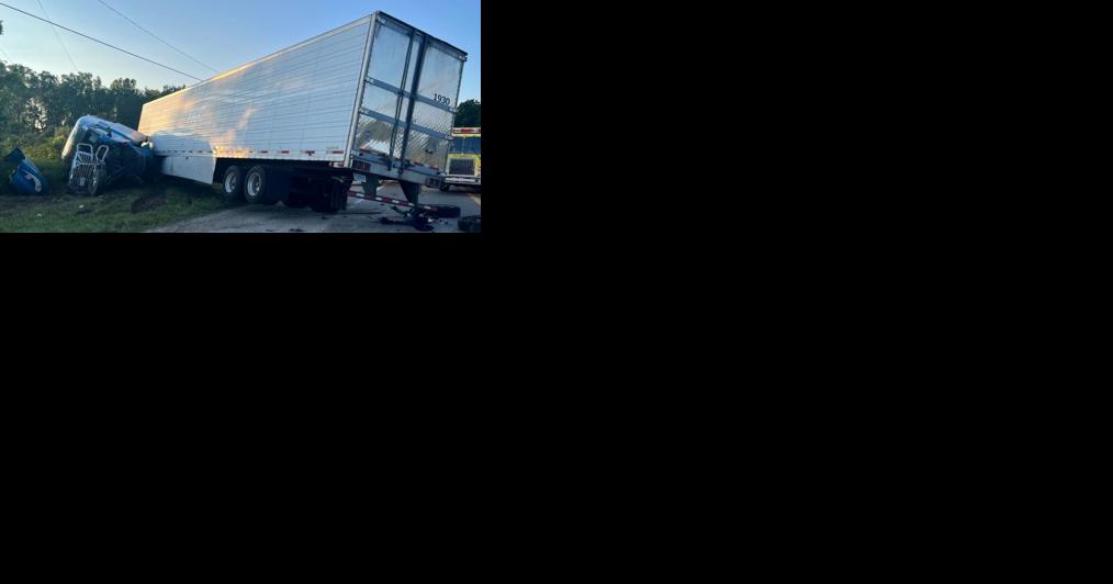 53-year-old seriously injured after semi-truck and pickup crash | Local |  
