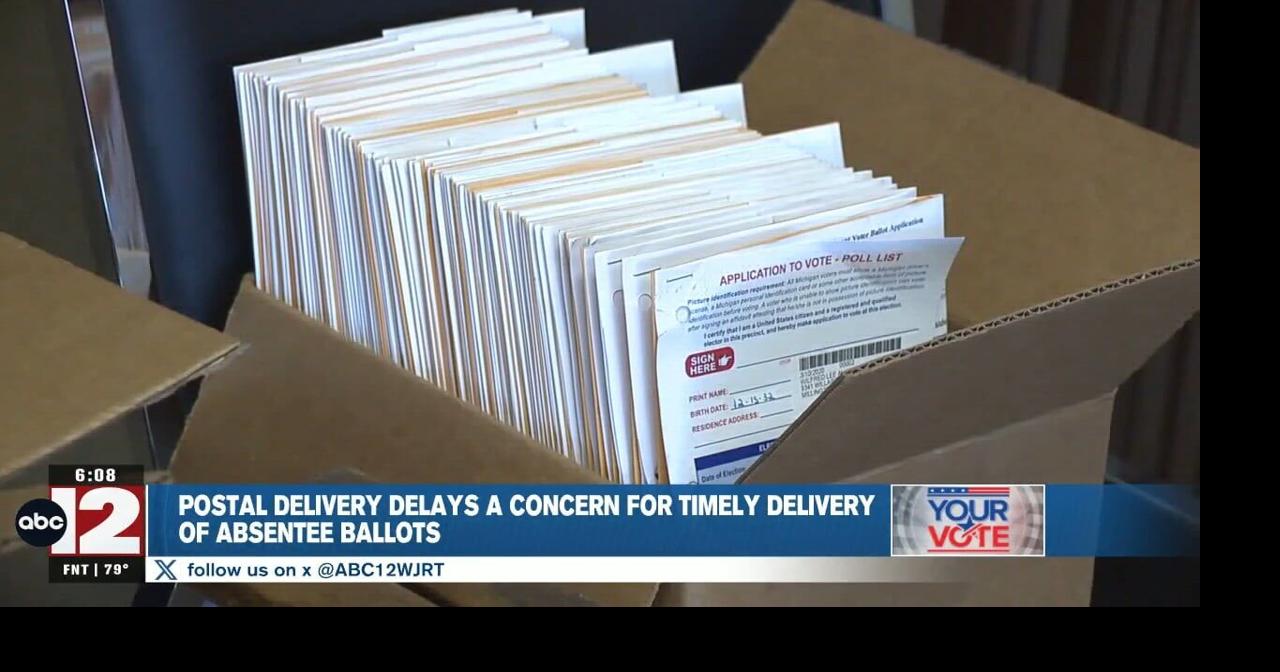 Saginaw County clerk warns against mailing absentee ballots due to delivery delays