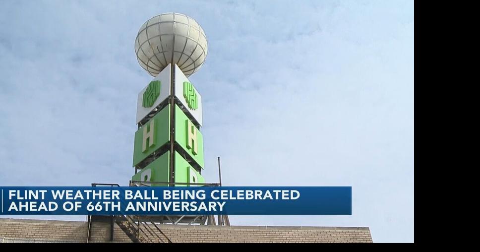 Huntington Bank marks downtown Flint weather ball's 66th birthday