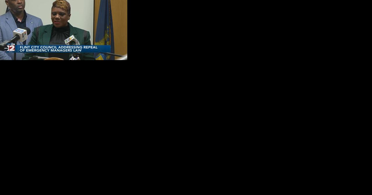 Flint City Council expected to vote to support repealing the Emergency Manager Law - Vimarsana News