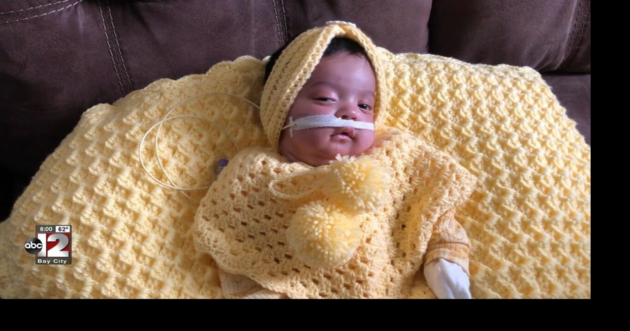 Saginaw 'miracle baby' who was born on day her mom was fatally shot is now home