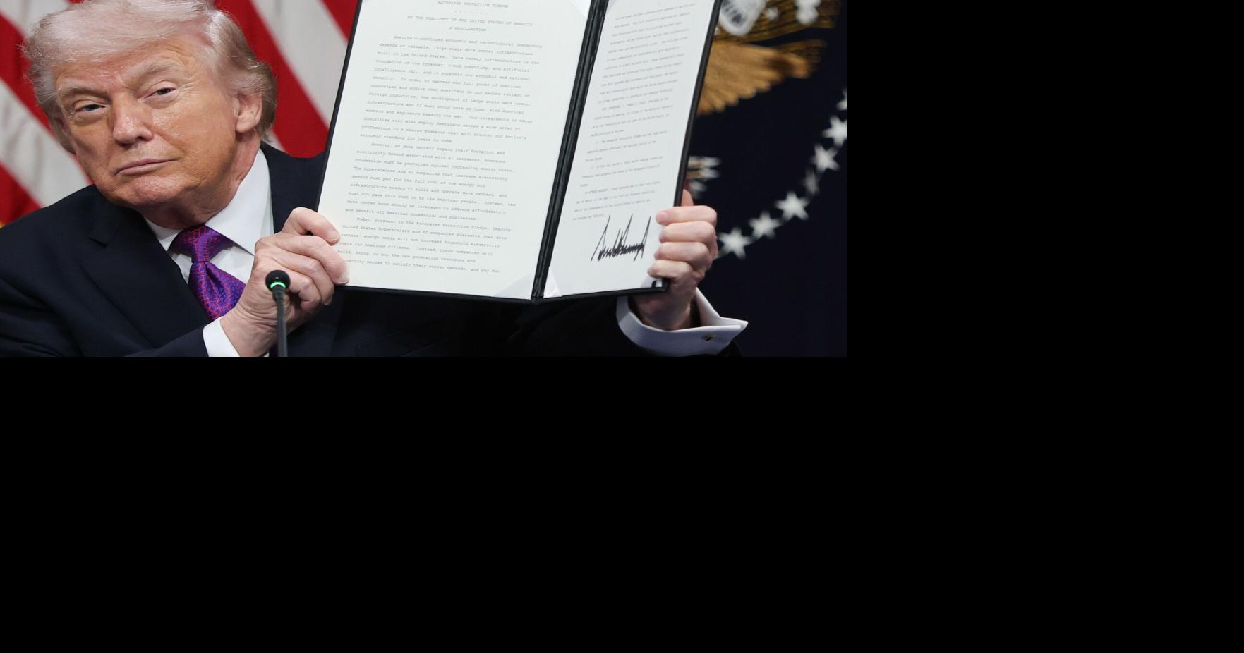 トランプ大統領、ハイテク企業は消費者を電気代の高騰から守ると約束 |ニュース