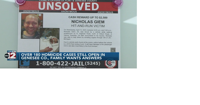 Cold Cases in Genesee Co. total more than 180 as families continue to seek closure - Vimarsana News