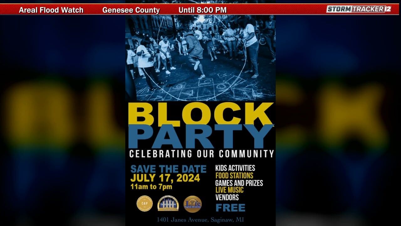 Saginaw CAP to host Block Party