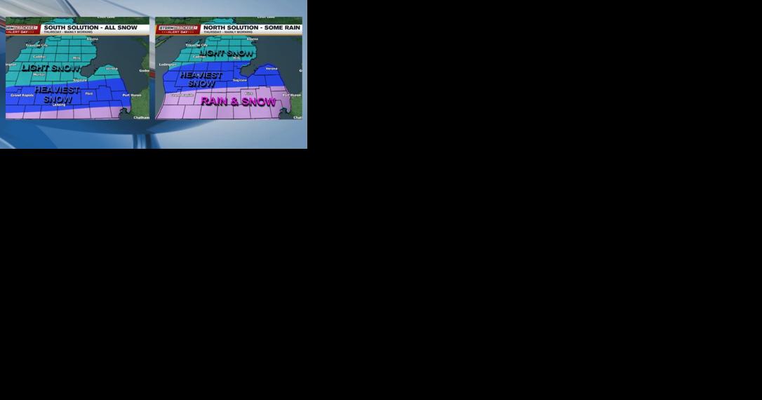 Winter returns: Wet snow possible in Mid-Michigan on Thursday - Vimarsana News