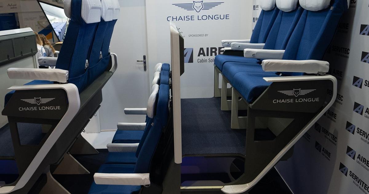 Airbus exploring double-level airplane seat design | Business Airbus exploring double-level airplane seat design | Business